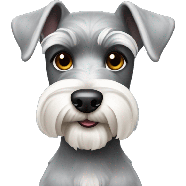 miniature schnauzer emoji