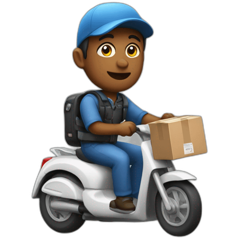 DELIVERY RIDER emoji