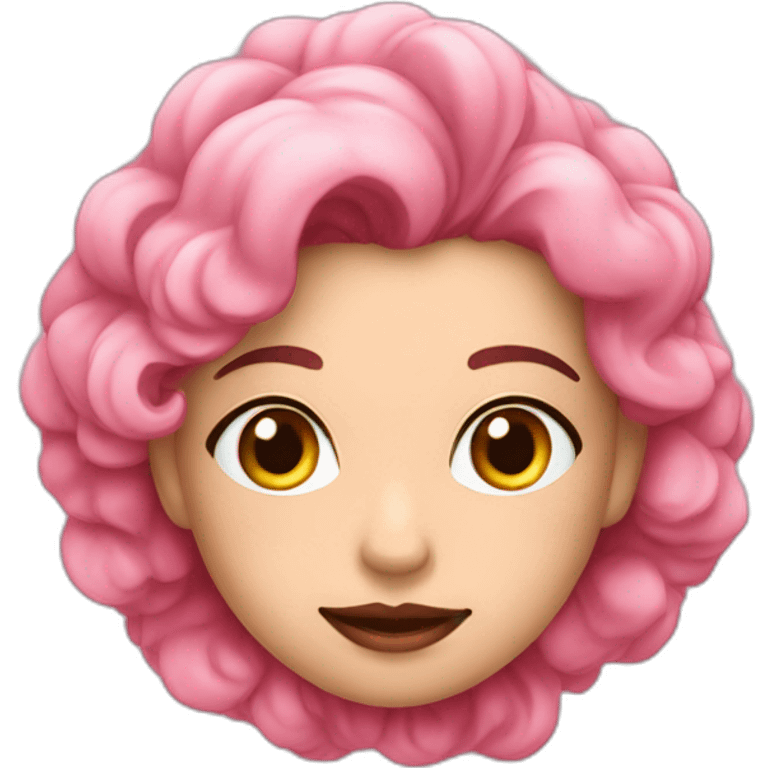 estambre-de-lana-rosa emoji