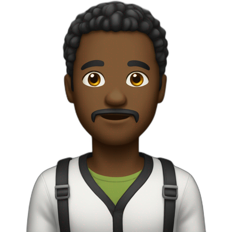 Black soule emoji