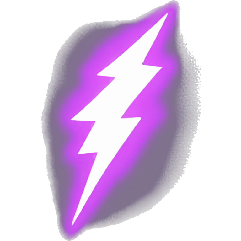 flash lightning emoji