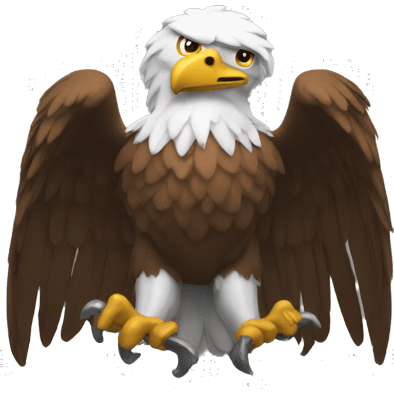 Eagle muscle emoji