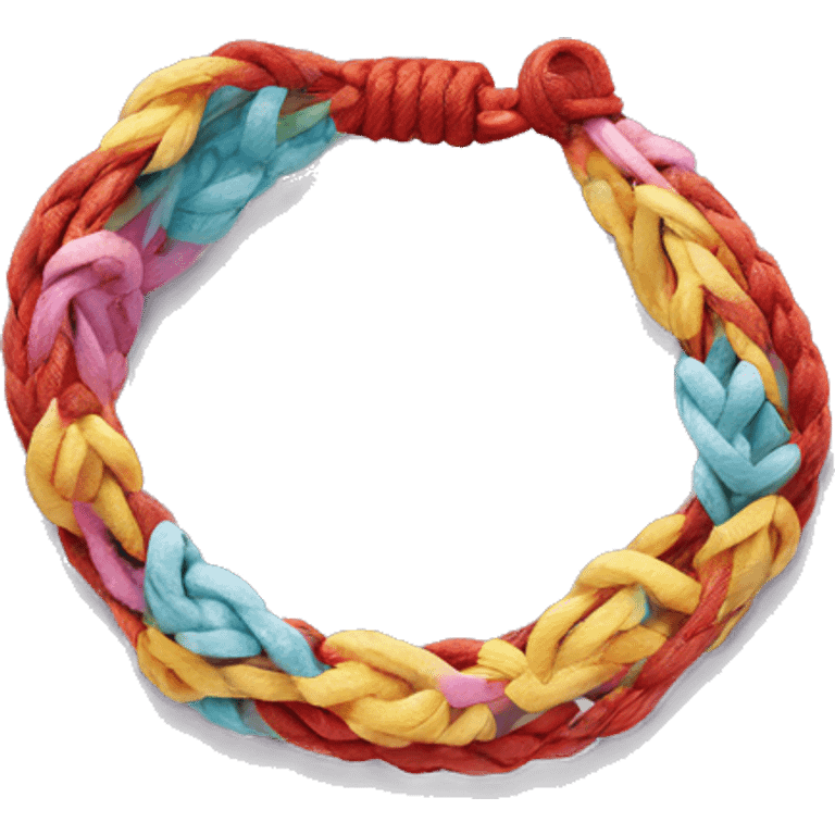 Friendship bracelet emoji