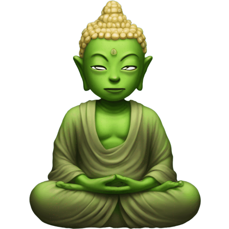 Alien buddha
 emoji