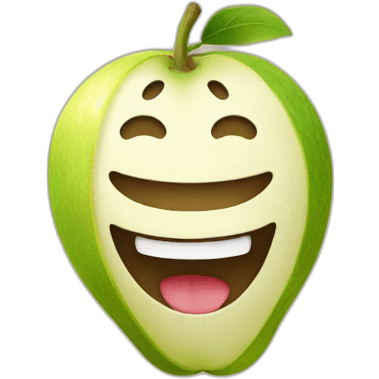 smiling fruit from japan emoji