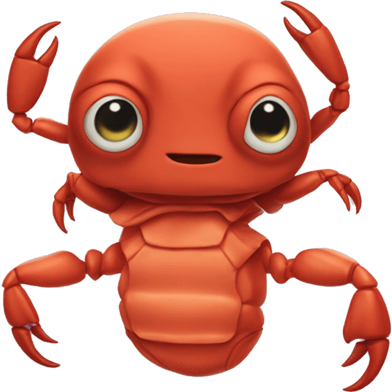 Man in a crab suit emoji