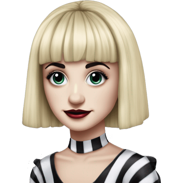 Sophia Anne Caruso is an American actress and singer best known for originating the role of Lydia Deetz in the Broadway musical Beetlejuice,  emoji