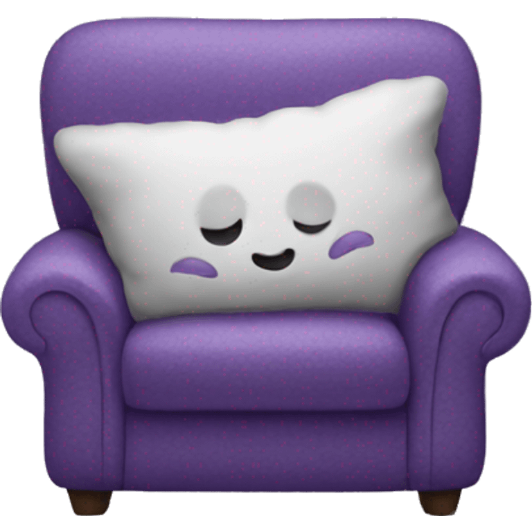 Cozy purple  emoji