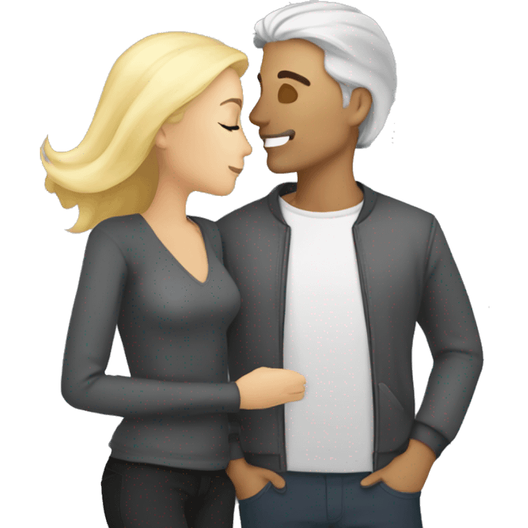 blond-hair-woman-and-dark grey-hair-man-kisses emoji