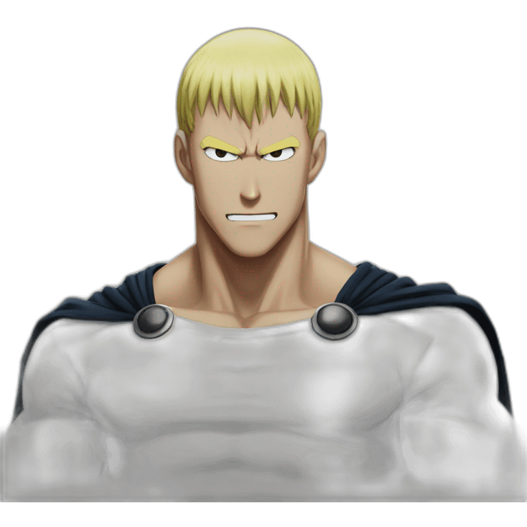 Garou of one punch man emoji