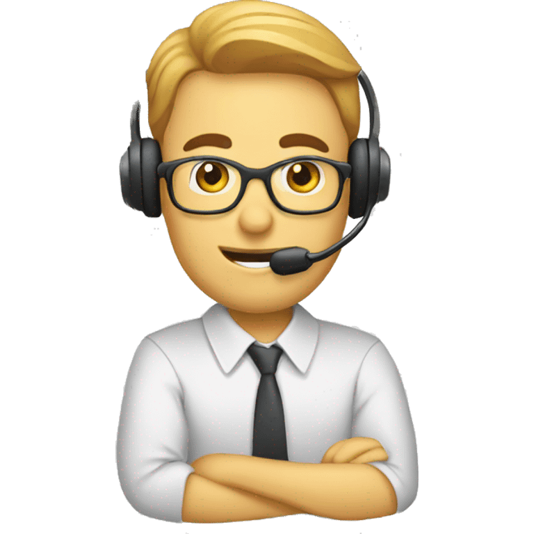 call center emoji