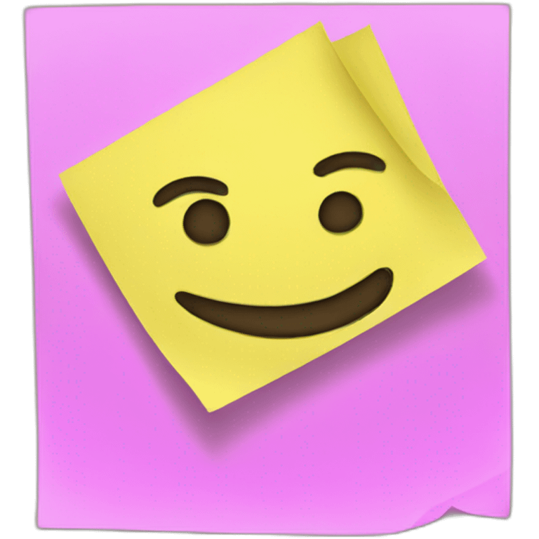 post-it emoji