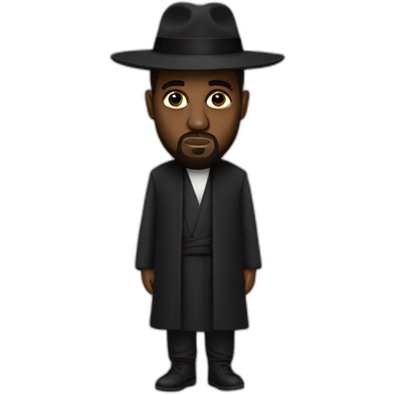 kanye West as a rabbin emoji