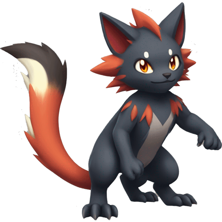 Torracat-Zoroark full body emoji