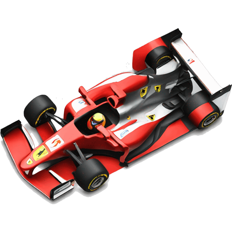 ferrari f1 car emoji