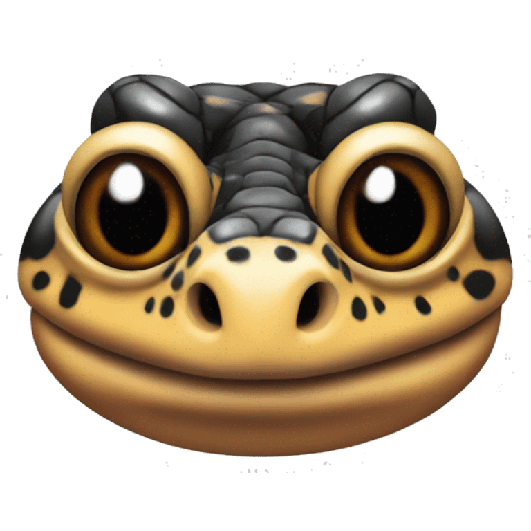 Gila Monster Head Front View emoji