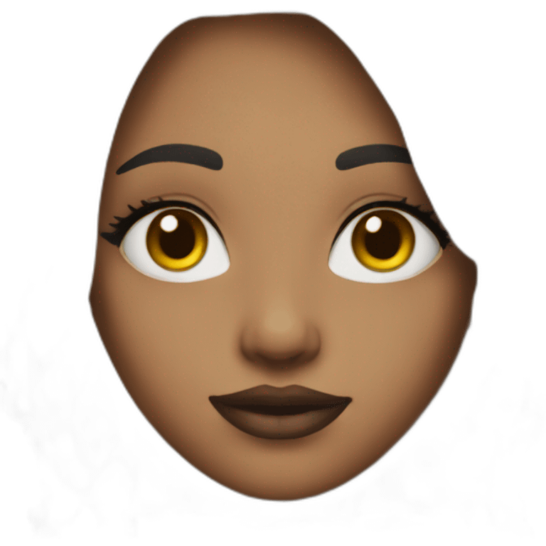 Create a Girl with makeup  emoji