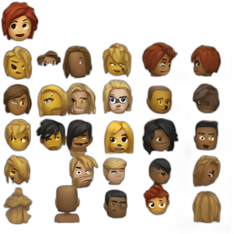 roblox THE GAME not human emoji