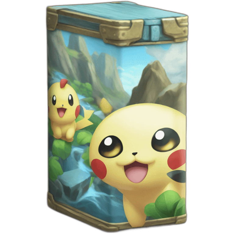 Pokemon Game Case Legendary Epic Random Loot Treasure emoji