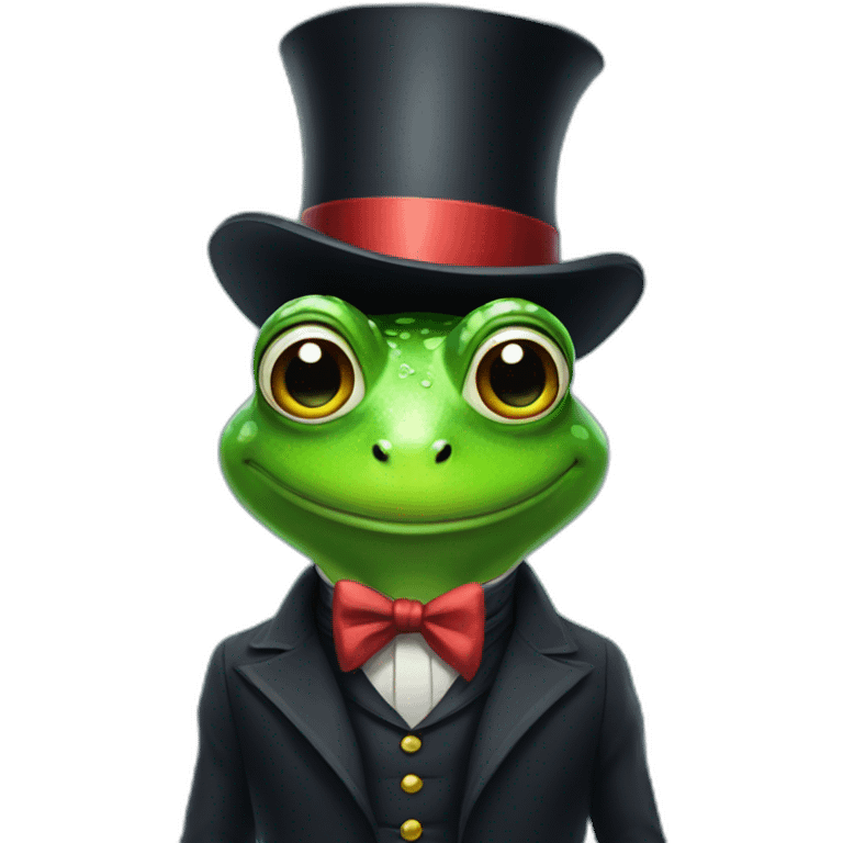 magician frog emoji