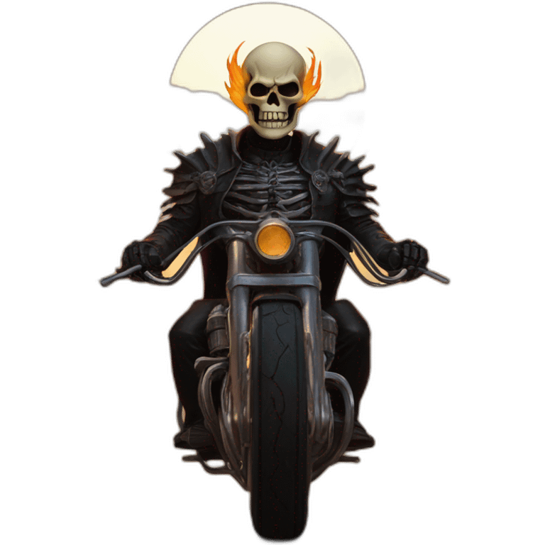 overlord-Ghost Rider sunset emoji