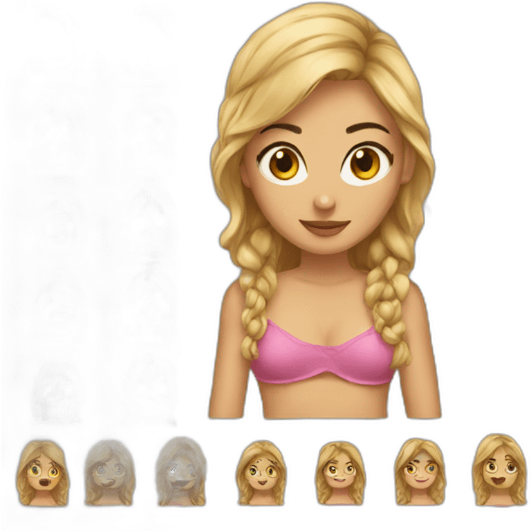 Hot girls emoji