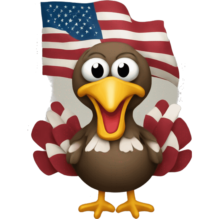 american puppet turkey flag emoji