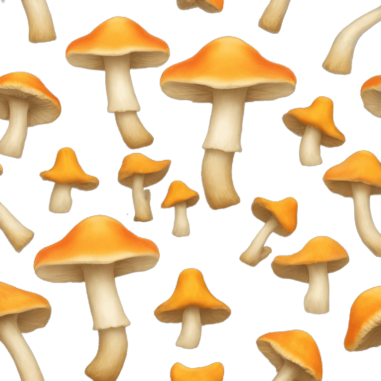 mushroom chanterelle emoji