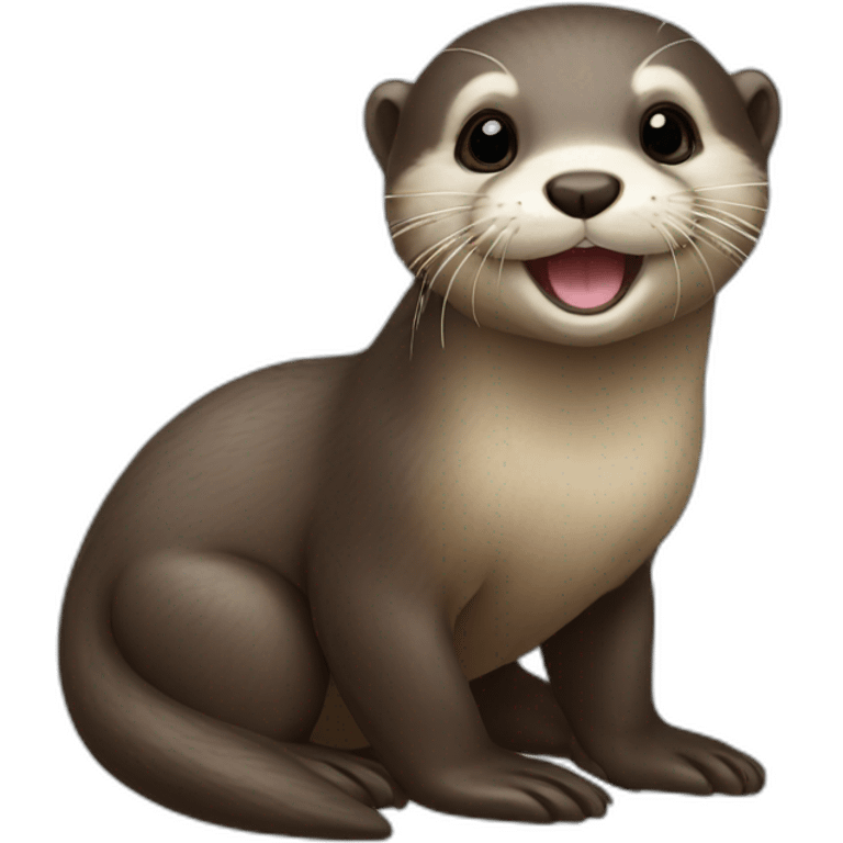 Baby otter emoji