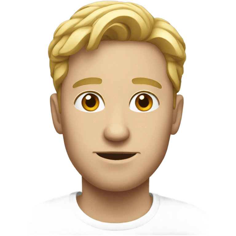 White guy  emoji