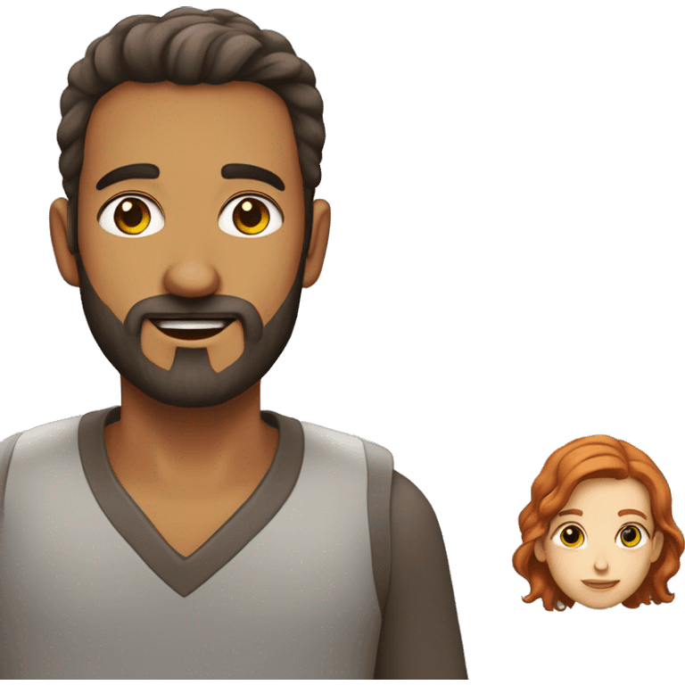 homem com barba ruiva emoji