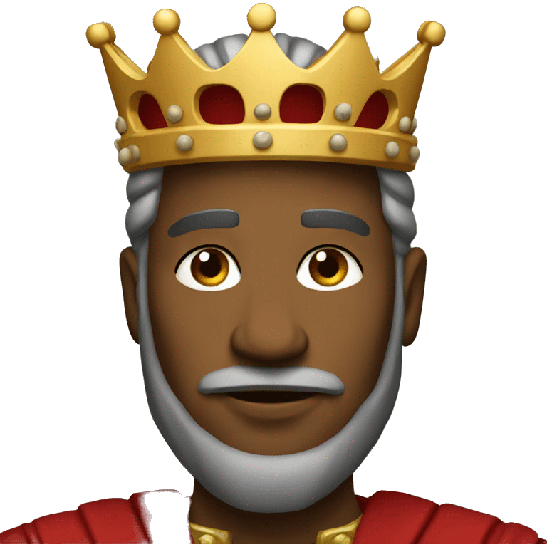 A king emoji