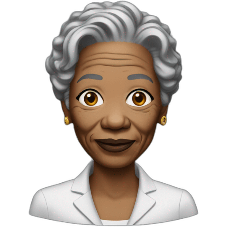 Morgan freeman as a woman emoji