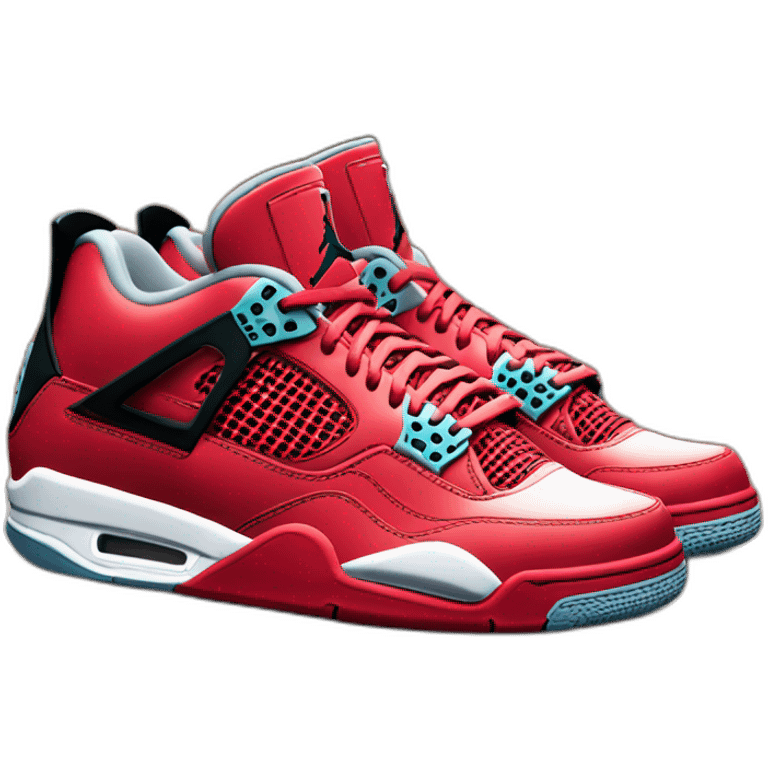 Nike Jordan 4 emoji