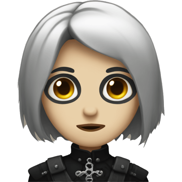 Goth emoji emoji