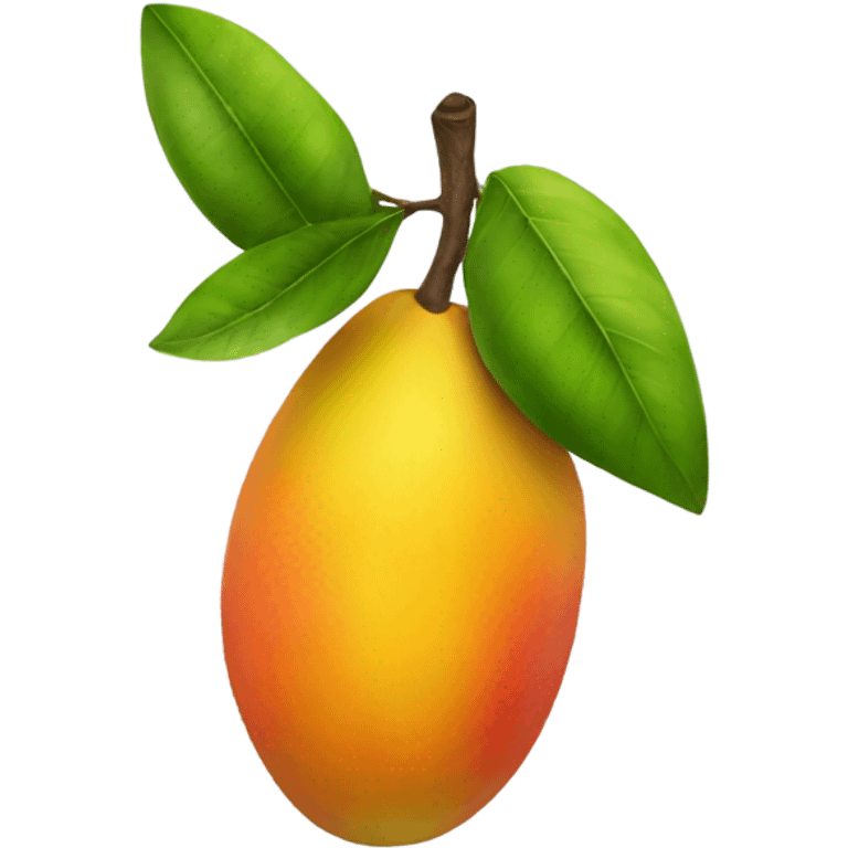 Realistic Mango emoji