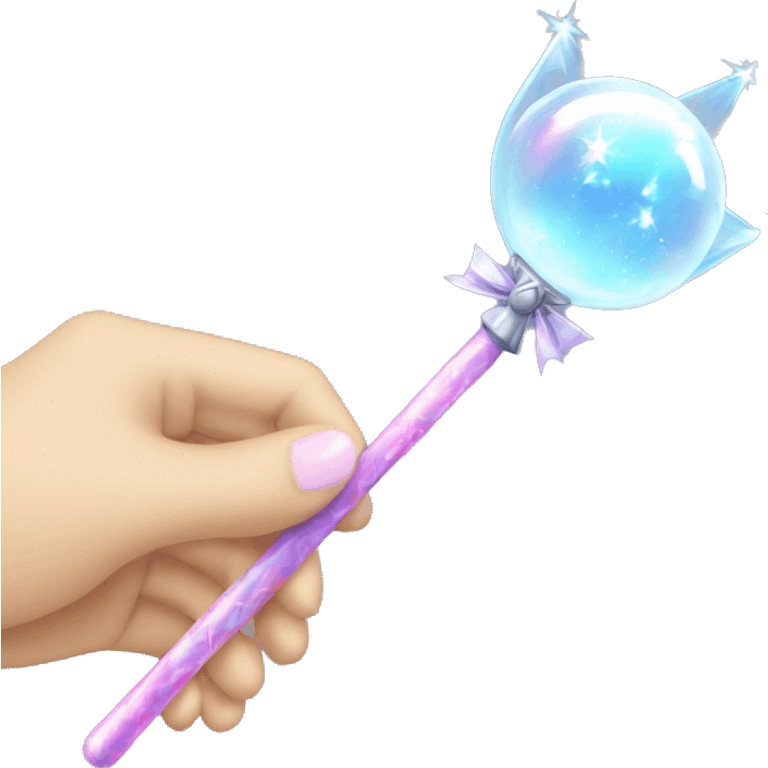 Glinda’s bubble wand emoji