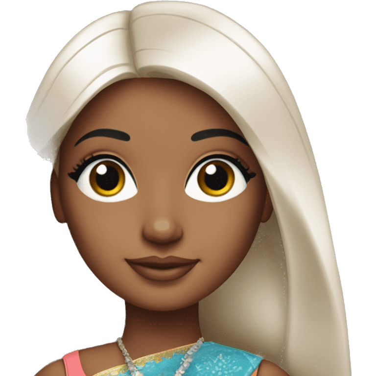 indian barbie doll emoji