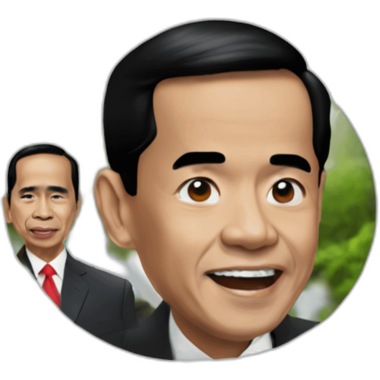 weeboo president Jokowi emoji