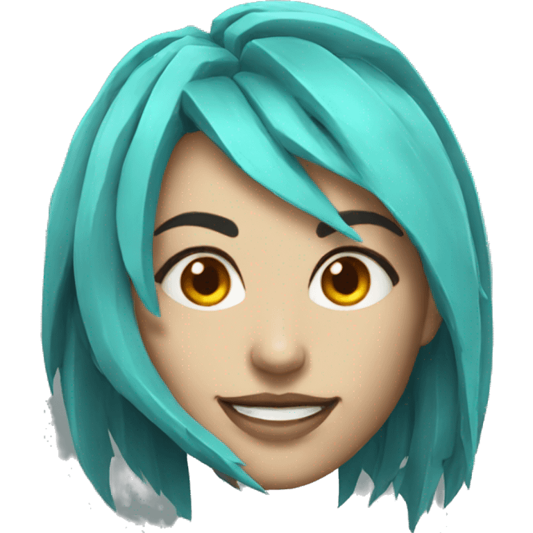 3D kalista portrait emoji