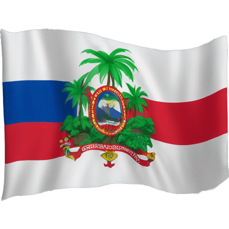 Bandera de la provincia de Chiriquí,Panama emoji