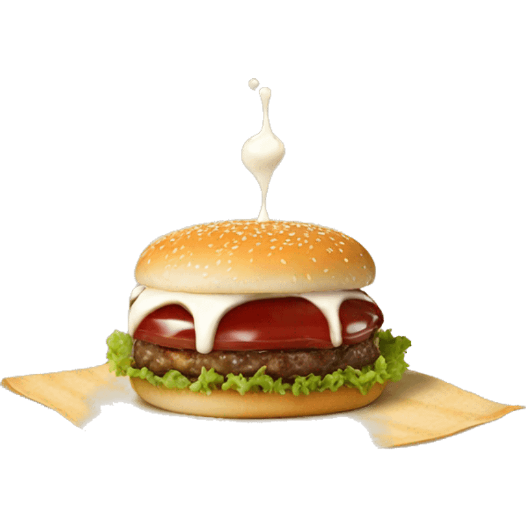 burguer sauce from calvé emoji