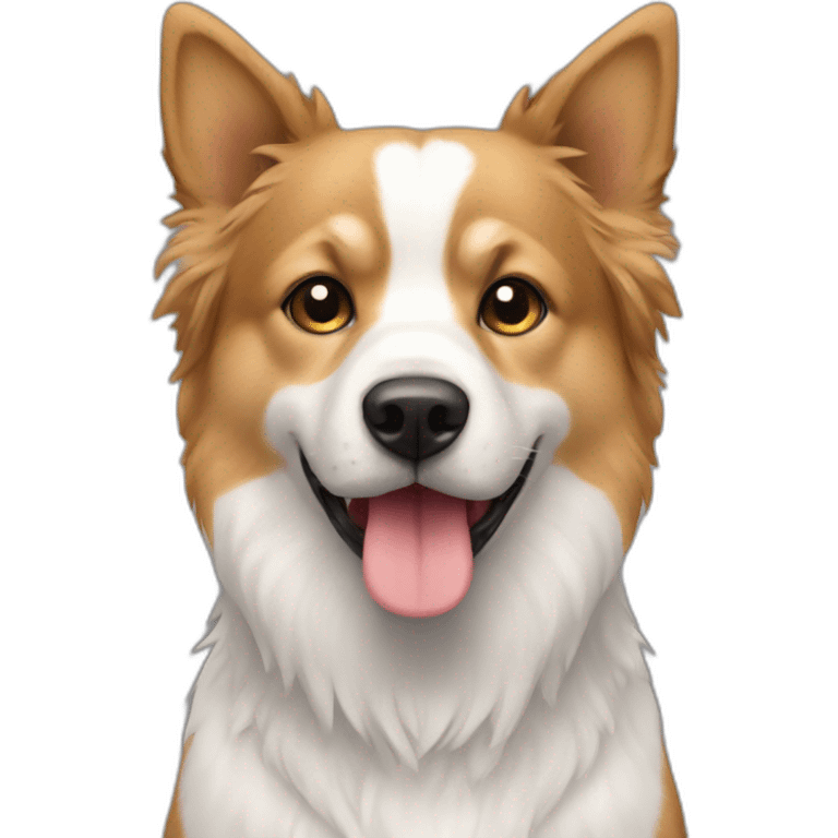 chien sur chat emoji