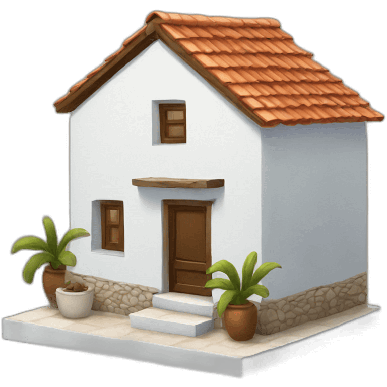 Tiny greek home emoji