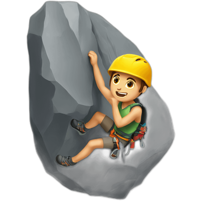 rock climbing emoji