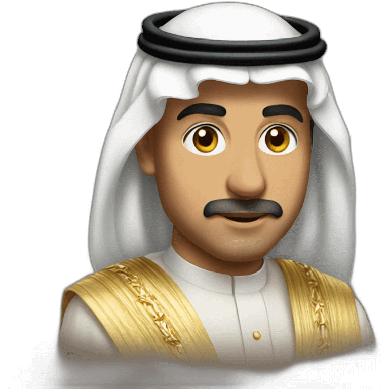 King Abdullah of Saudi Arabia emoji