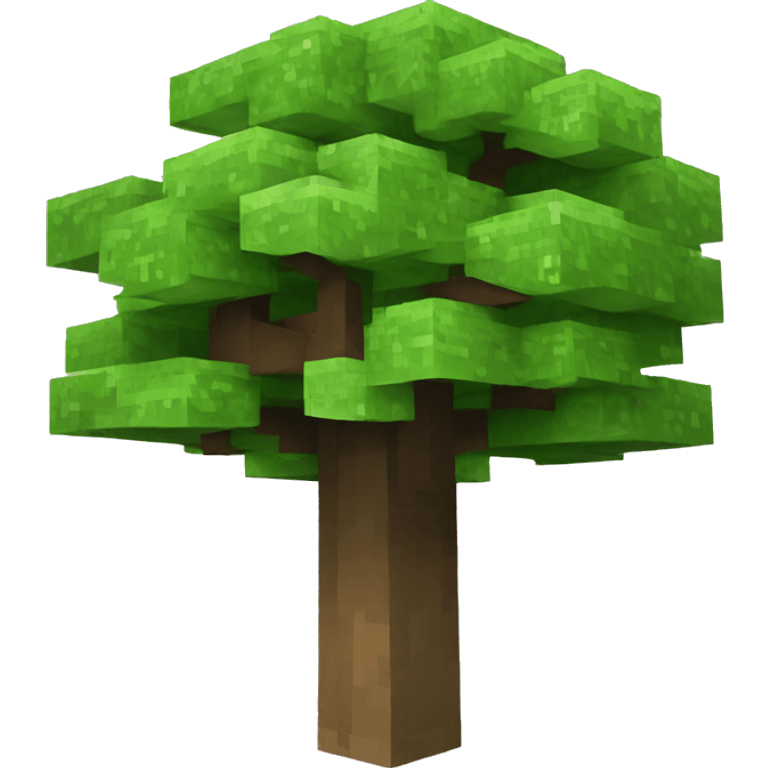 minecraft tree emoji