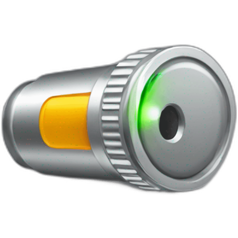 Laser pointer thimble bottlecap emoji