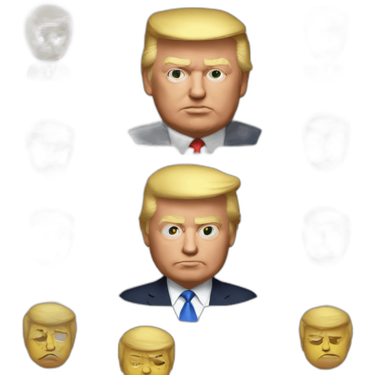 Donald Trump (fat) emoji