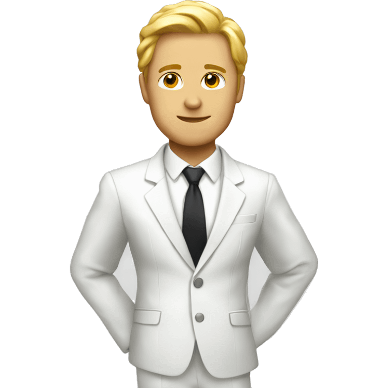 white suit emoji